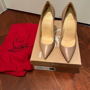 Christian louboutin nude heels